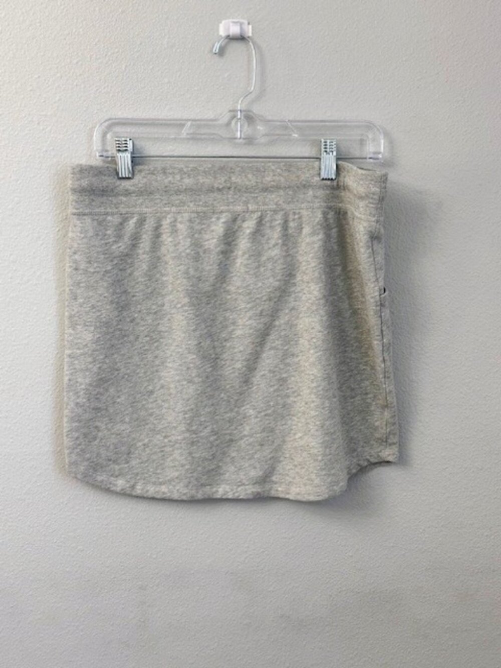 Gap Gray Drawstring Sweatshirt Mini Skirt Size M - Picture 3 of 11